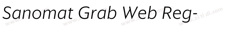 Sanomat Grab Web Reg字体转换